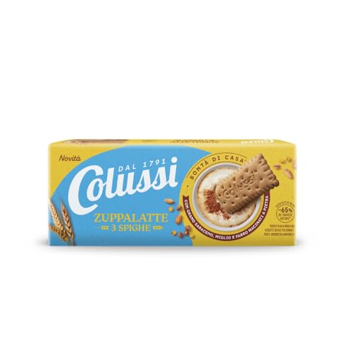 Colussi Zuppalatte 3 Spighe Biscotti con Grano Saraceno, Miglio e Farro