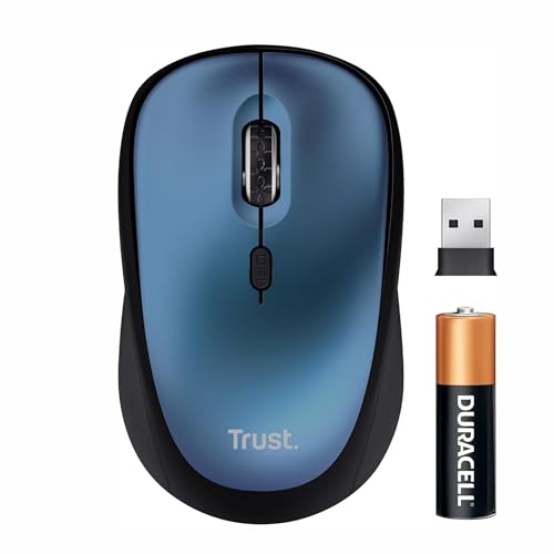 Trust Yvi+ Mouse Wireless Silenzioso