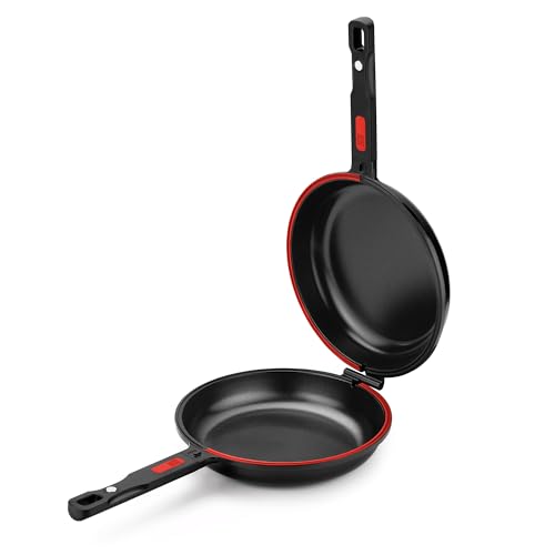 BRA Dupla Premiere Padella Doppia per Frittata, 24 cm