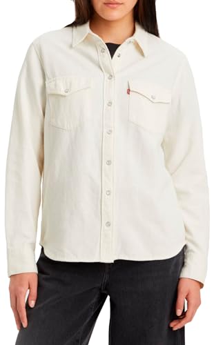 Levi's Iconic Western Donna Ecru Crew 4