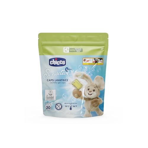 Chicco Caps Lavatrice Detersivo Capsule 20 Pezzi