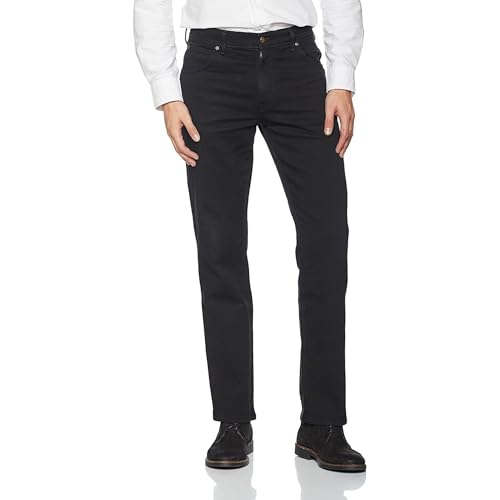 Wrangler Durables Regular Fit Jeans Uomo Nero