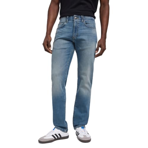 Lee Slim Fit Mvp, Pantaloni Uomo, Blu (