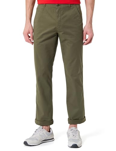 Calvin Klein Pantaloni Chino da Uomo in Cotone Slim