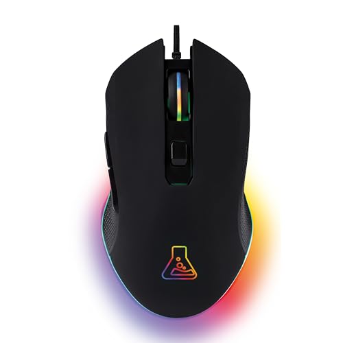 THE G-LAB Kult Helium Pro Mouse Gaming USB con Sensore Ottico 12800 DPI