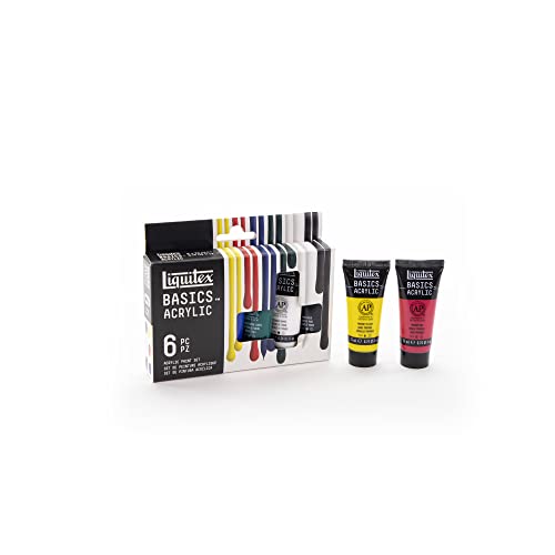 Liquitex Basics Pittura acrilica Set 6 tubetti 22 ml