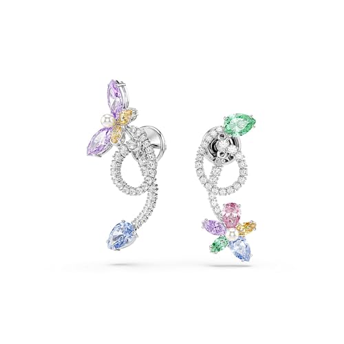 Swarovski x Ariana Grande Orecchini pendenti Libellula fiore taglio misto