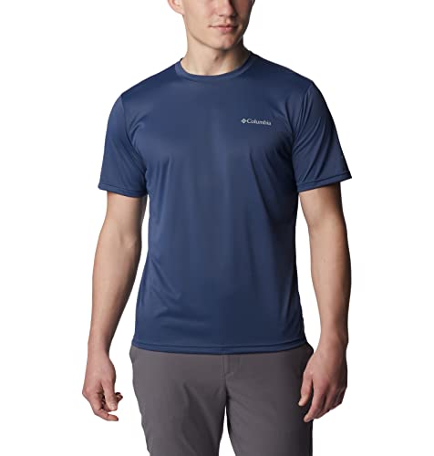 Columbia Hike, Maglia a Maniche Corte da Uomo a Girocollo