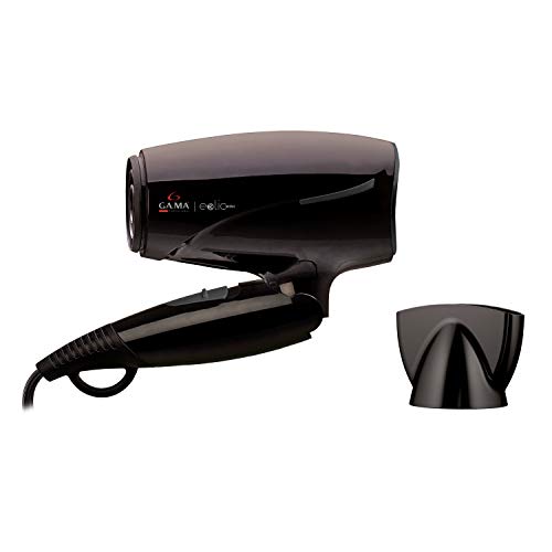 Gama Italy Professional Phon Eolic Mini Asciugacapelli da Viaggio con Manico Pieghevole