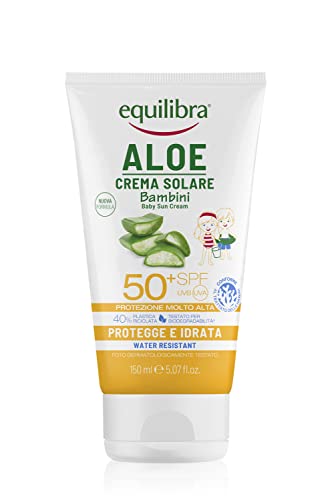 equilibra Solari Aloe Crema Solare Bambini SPF 50+ 150 ml