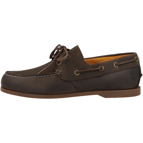 Timberland Scarpe da Barca in Pelle Cedar Bay, Dark Brown