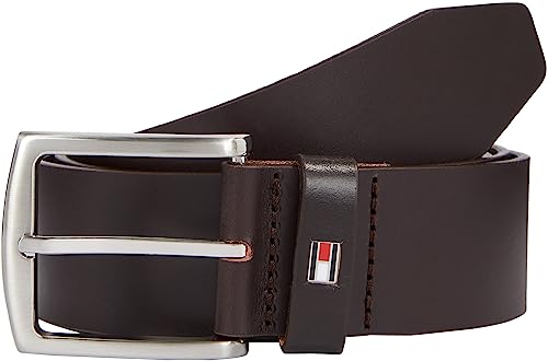 Tommy Hilfiger Uomo Cintura New Denton 4.0 Belt Cintura in Pelle