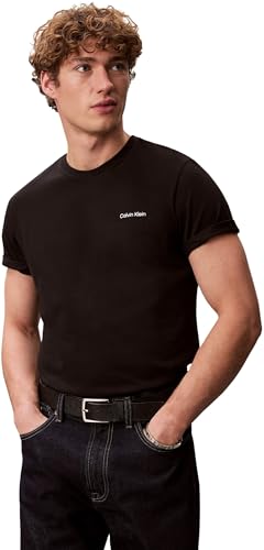 Calvin Klein T-Shirt Girocollo Uomo Micro Logo SS LV04LC255G