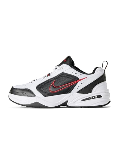 Nike Air Monarch IV Scarpe da Ginnastica Uomo Bianco White Black Varsity Red
