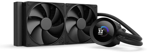 NZXT Kraken Plus 240 - Raffreddamento a liquido CPU AIO 240 mm con display LCD