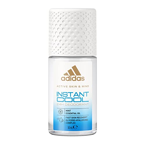 adidas Active Skin & Mind, Deodorante Roll On per Uomo e Donna, 24 Ore di Protezione, 50 ml - Unisex