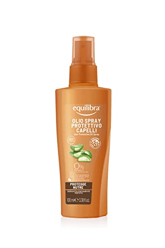 equilibra Olio Spray Protettivo Capelli Solare UV, 100 ml