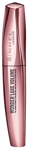 Rimmel London Mascara Volumizzante Wonder'Luxe con Oli Preziosi, 11 ml
