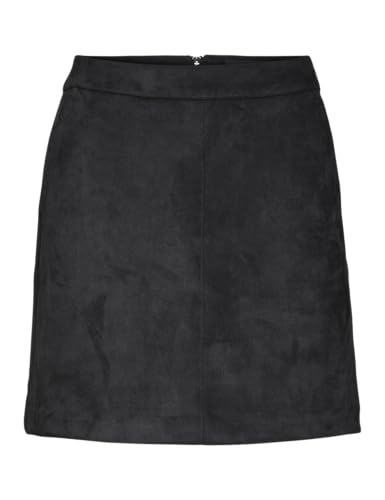 Vero Moda NOS Vmdonnadina Faux Suede Short Skirt Gonna
