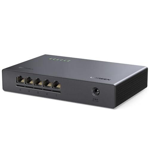 UGREEN Switch Ethernet 2,5G 5 Porte Non Gestito