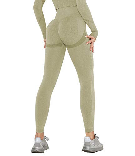 DUROFIT Leggins Donna Push up Leggings Sportivi Vita Alta Anticellulite Pantaloni Palestra per Fitness Yoga Pant