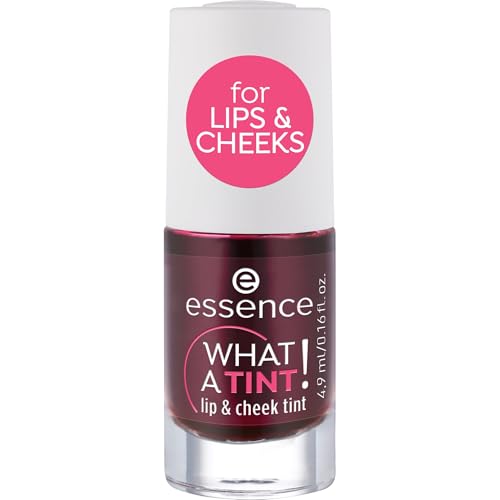 essence WHAT A TINT! tinta labbra e guance vegano 4.9ml