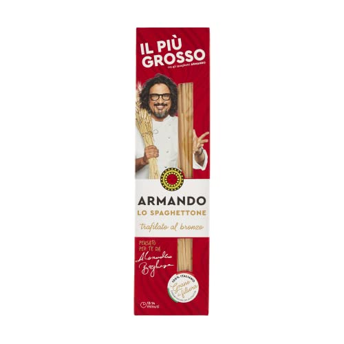 Armando Lo Spaghettone Pasta di Semola di Grano Duro Italiano, 20 Confezioni