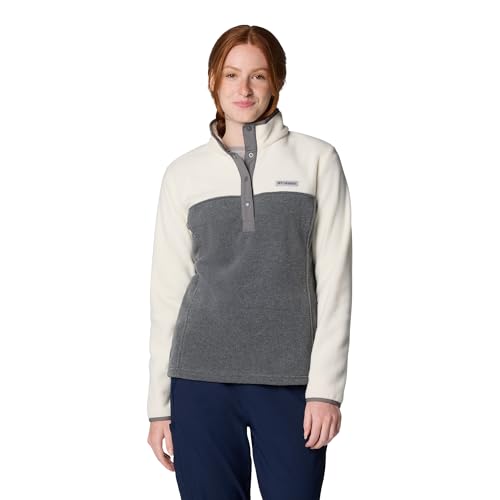 Columbia Benton Springs 1/2 Snap Pullover in pile Donna