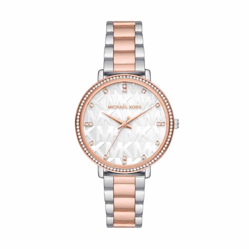 Michael Kors Pyper Orologio Donna Quarzo con Cinturino Acciaio