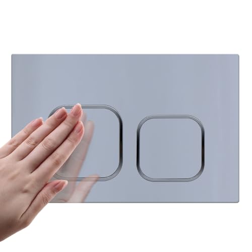 Mendorio Placca Comando WC Geberit Sigma UP300 UP320 Doppio Scarico Cromo