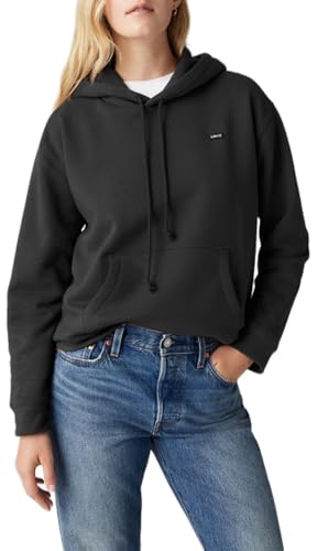 Levi's Felpa con Cappuccio Donna Everyday, Caviale