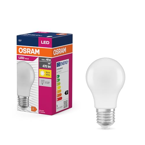 OSRAM Classic LED A40 E27 470lm Bianco Caldo 10 Pezzi