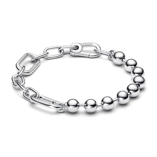 PANDORA ME Bracciale in argento Sterling con perline e maglie