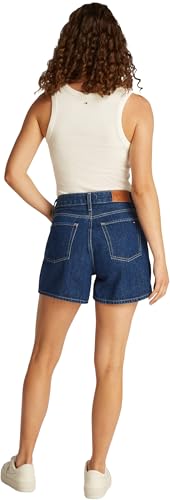 Tommy Hilfiger Pantaloncini in Jeans Donna Vita Alta
