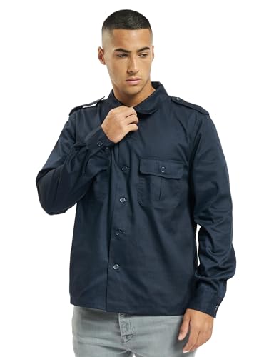 Brandit US Shirt Long Sleeve Camicia Uomo Maniche Lunghe