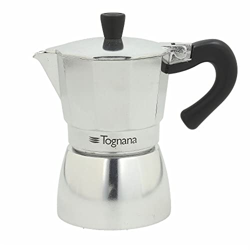 Tognana Grancucina Caffettiera Moka 2 Tazze Mirror Alluminio