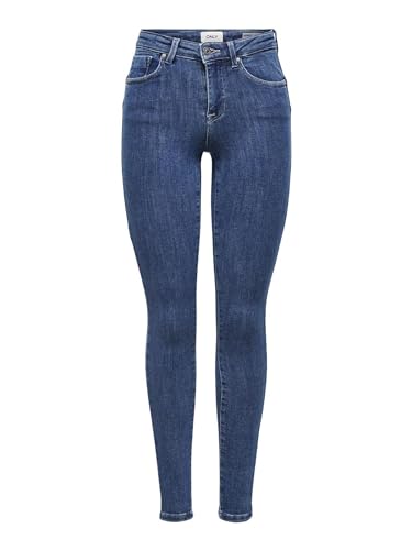 ONLY NOS Onlroyal HW Skinny Jeans BB Bj13964 Noos, Donna, Blu