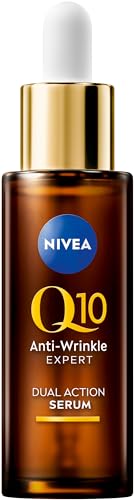 NIVEA Q10 Dual Action Siero Antirughe con Glycostop, 30 ml