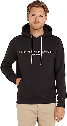 Tommy Hilfiger Felpa con Cappuccio Uomo Logo Tommy