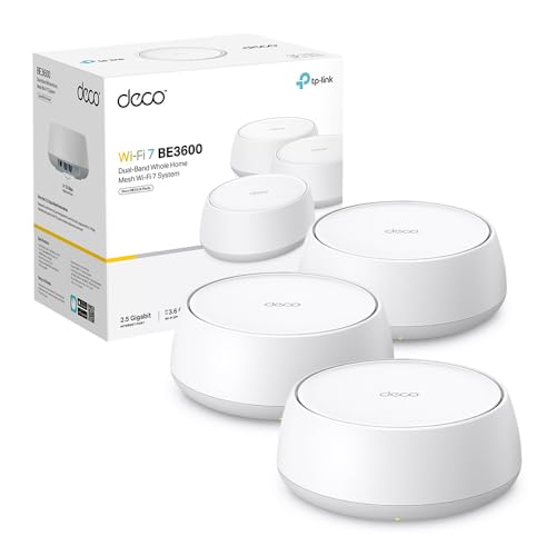 TP-Link Deco BE25 WiFi 7 Mesh BE3600 3 pezzi