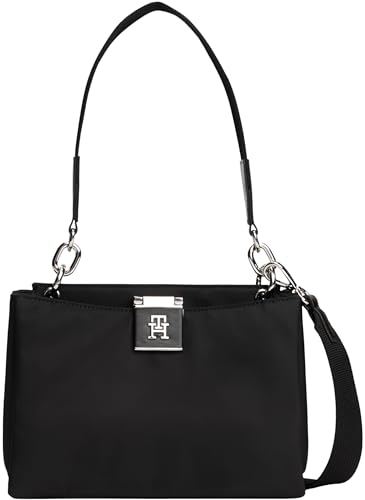 Tommy Hilfiger TH HER MED SATCHEL Borsa a Tracolla Donna