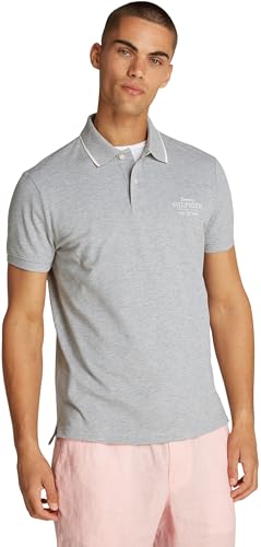 Tommy Hilfiger Uomo Maglietta Polo Maniche Corte Left Chest Graphic Regular Fit