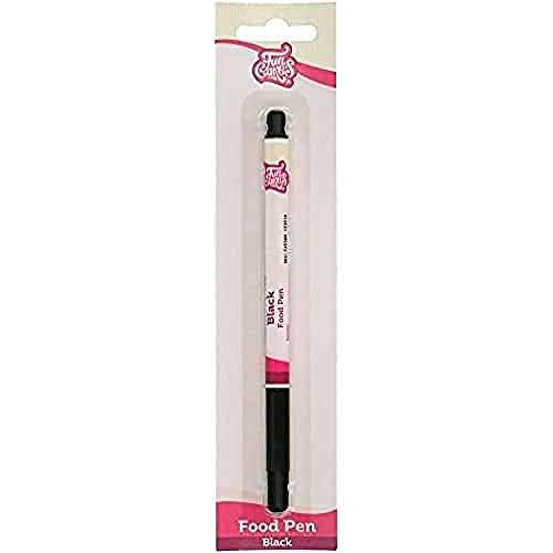 FunCakes Food Pen Nero - Pennarello Alimentare Punta Flessibile