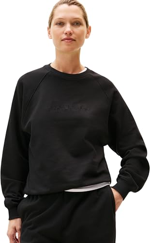 Tommy Hilfiger Felpa Donna Scollo Rotondo Nero