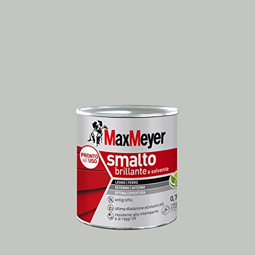 MAXMEYER Smalto a solvente per ferro e legno brillante