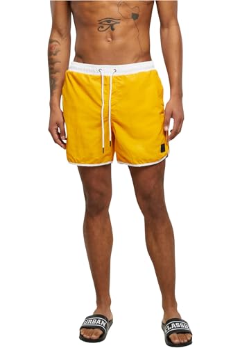 Urban Classics Bermuda Uomo Stile Rétro Bianco Magicmango