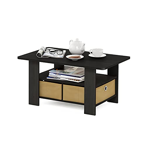 Furinno Tavolini, Espresso/Brown