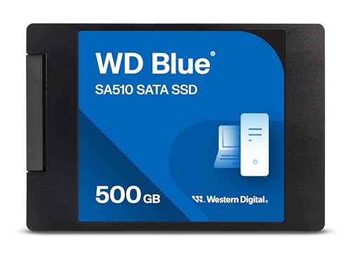 WD Blue SA510 500GB 2.5" SATA SSD
