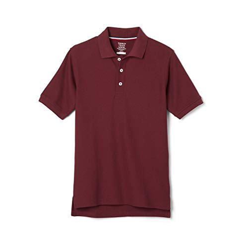 French Toast Polo Bambino Unisex Piqué Maniche Corte Rosso