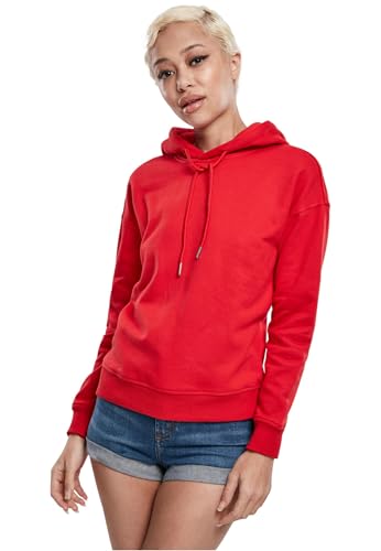 Urban Classics Ladies Hoody Felpa con cappuccio Fire Red